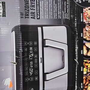 Bella Trizone Air Fryer,9qt